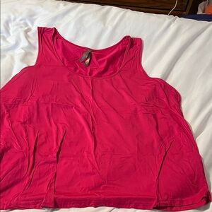 Penningtons Hot Pink Scoop Neck Tank Top
